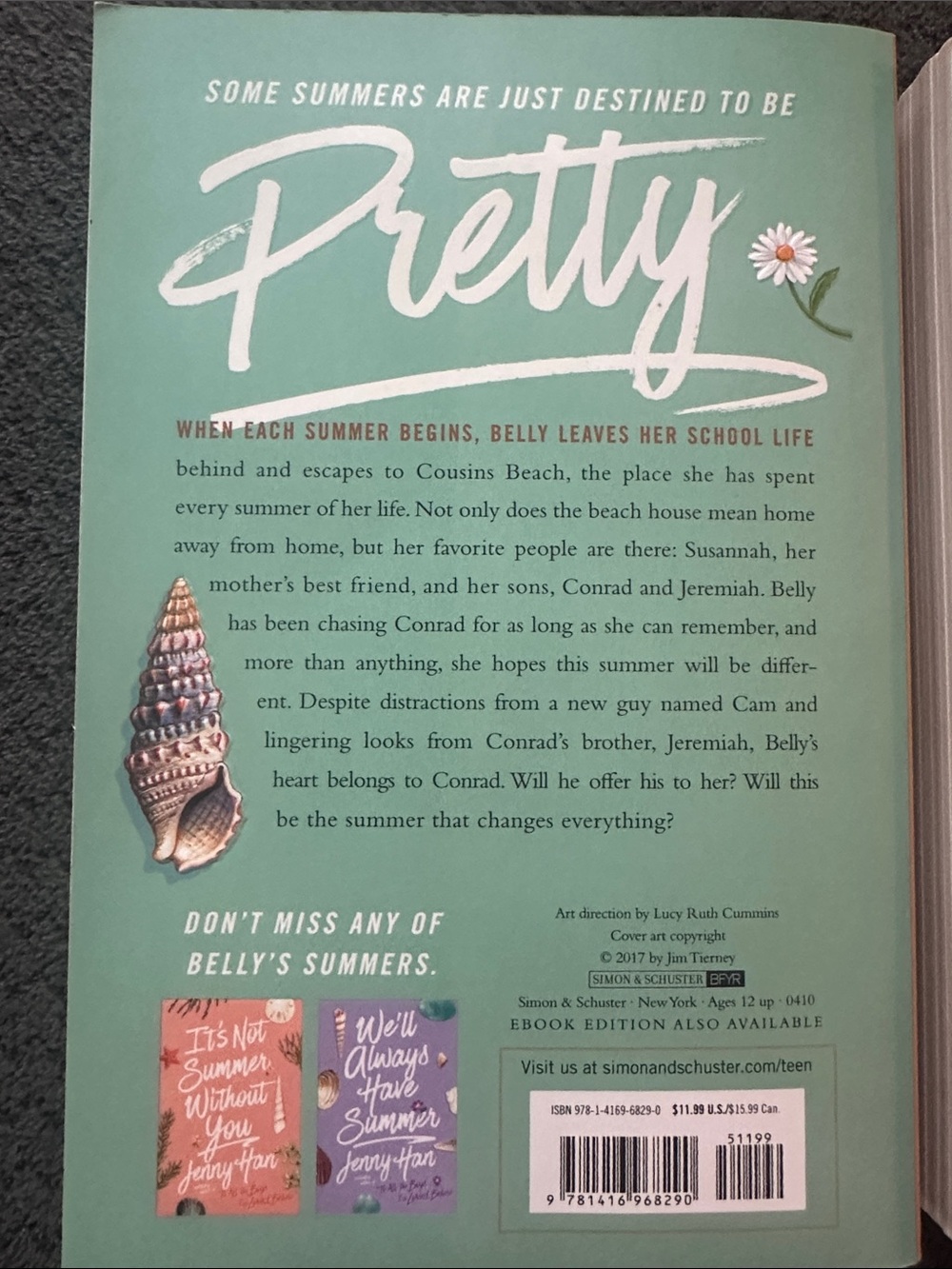 Jenny Han Beach-Themed Paperback Set in Teal, Purple, Coral - Picture 2 of 4